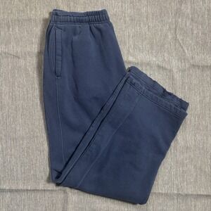 Navy Blue Baggy Champion Sweatpants - XL